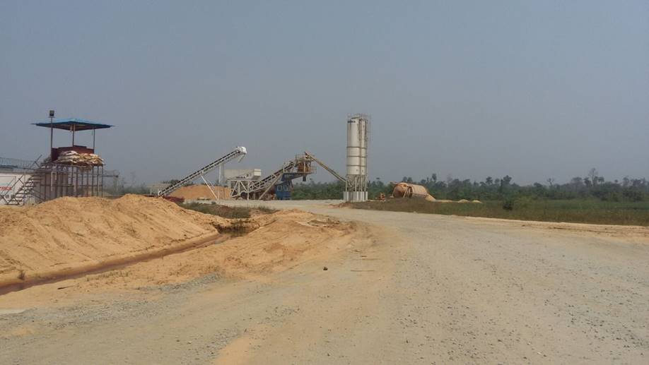 The Construction of water supply system at the Bayelsa State International Airport, Wilberforce Island