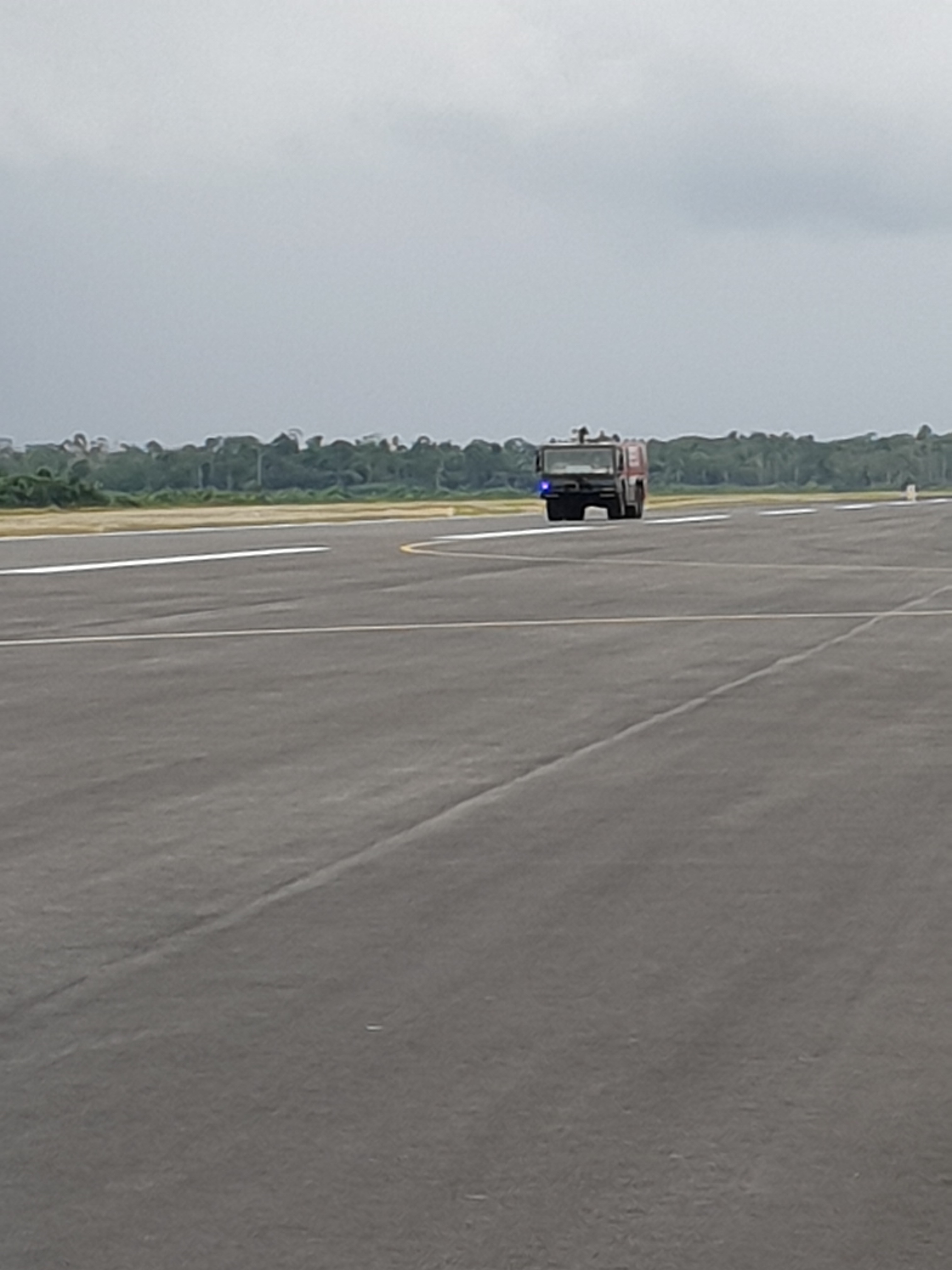 Completion of Runway Painting.